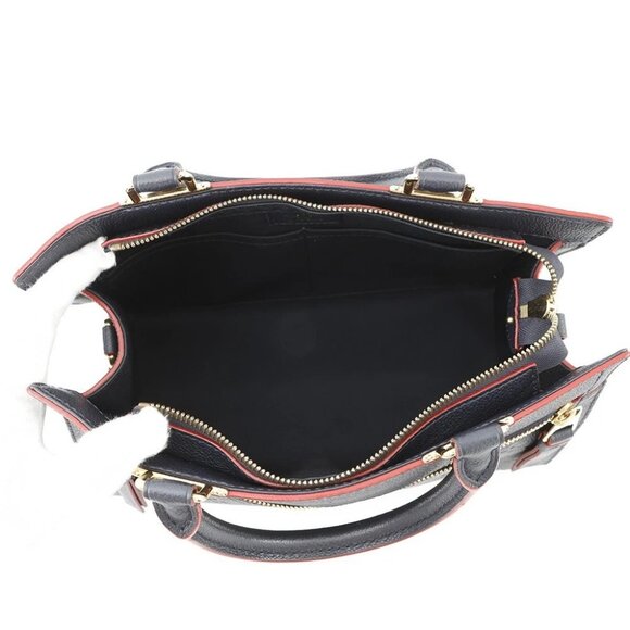 LOUIS VUITTON Sully Size PM Monogram Empreinte Leather Marine Rouge M54195 - Picture 16 of 16